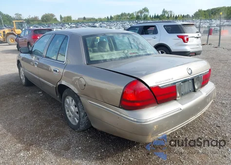 2004 Mercury Grand Marquis Ls из США, поврежденный, VIN 2MEFM75W64X645696
